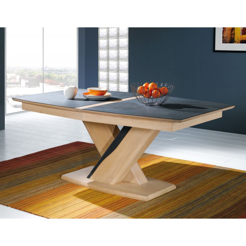 Table tonneau plateau céramique - Ceram