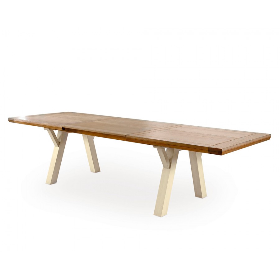 Table pieds tréteaux - Romance