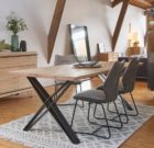 Table de séjour pieds en X – Fusion