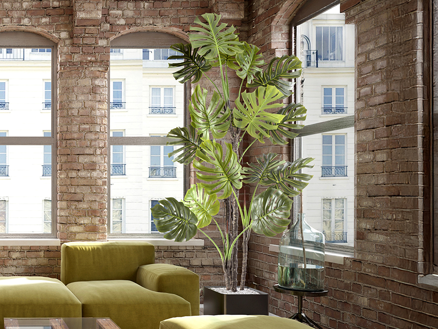MONSTERA – Plante artificielle 2,10 m