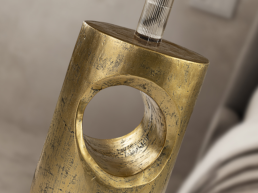 HOLE – Table d’appoint dorée – Image 3