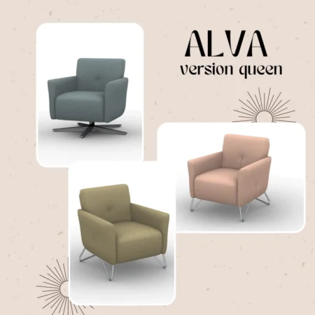 Fauteuil ALVA – ROM – Meubles Leclerc Lodève