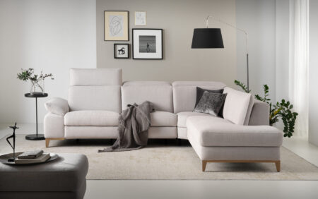 Canapé relax électrique COLUMBIA – ROM – Meubles Leclerc Lodève