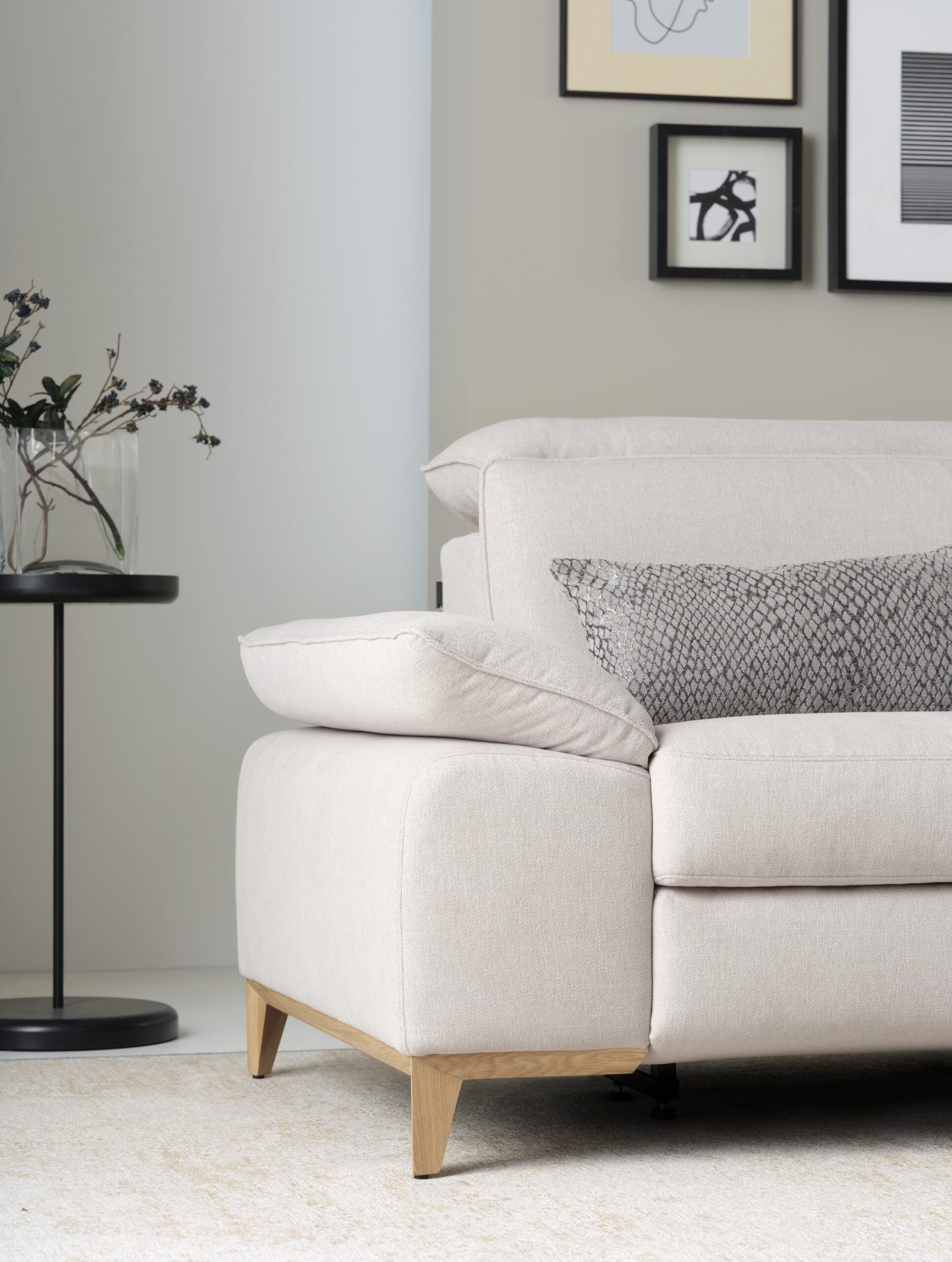 Canapé relax électrique COLUMBIA – ROM – Meubles Leclerc Lodève