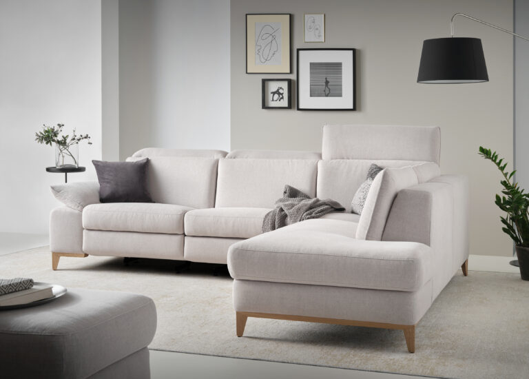 Canapé relax électrique COLUMBIA – ROM – Meubles Leclerc Lodève