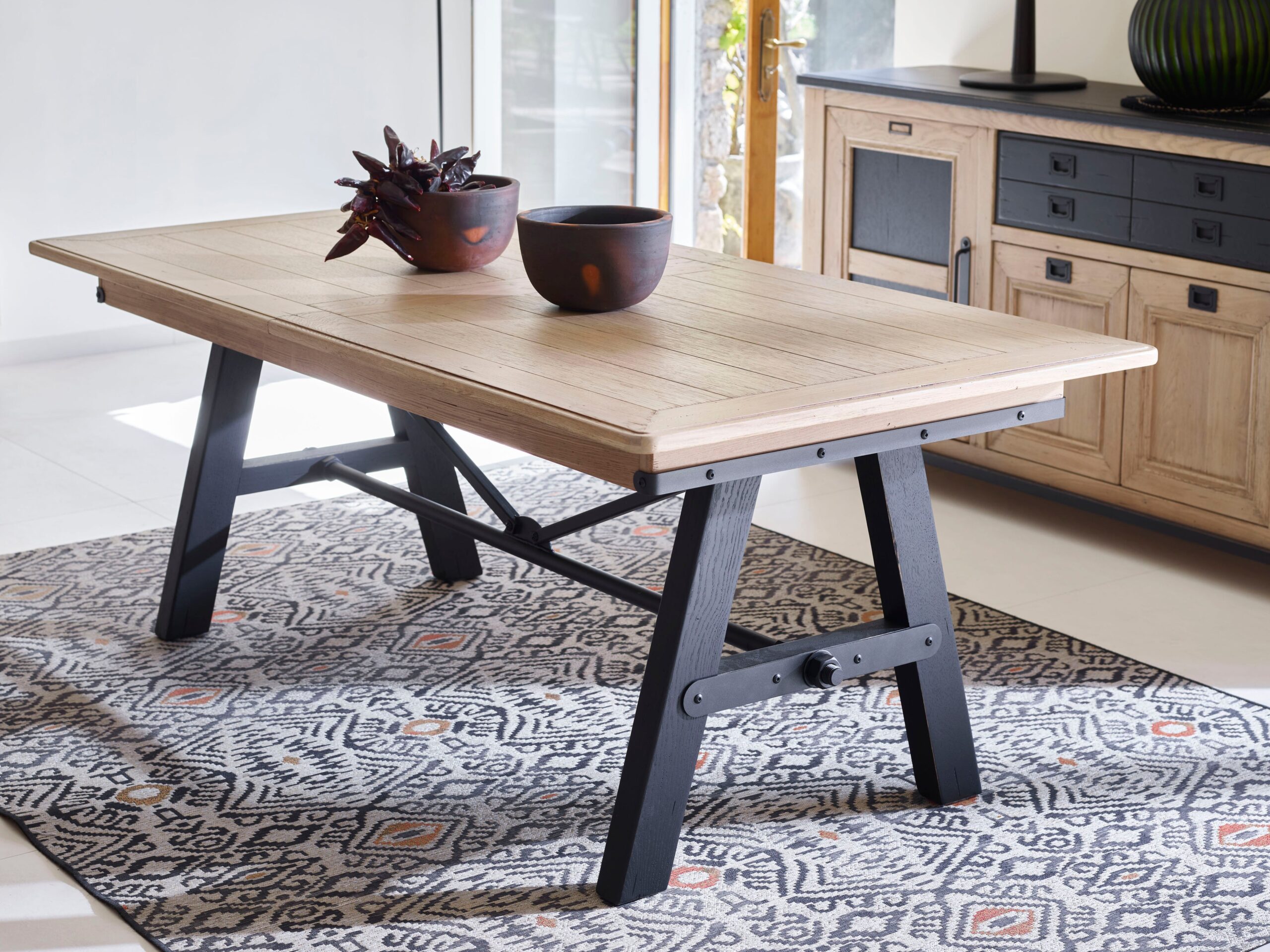 INDUS – Table rectangulaire (INT170B)