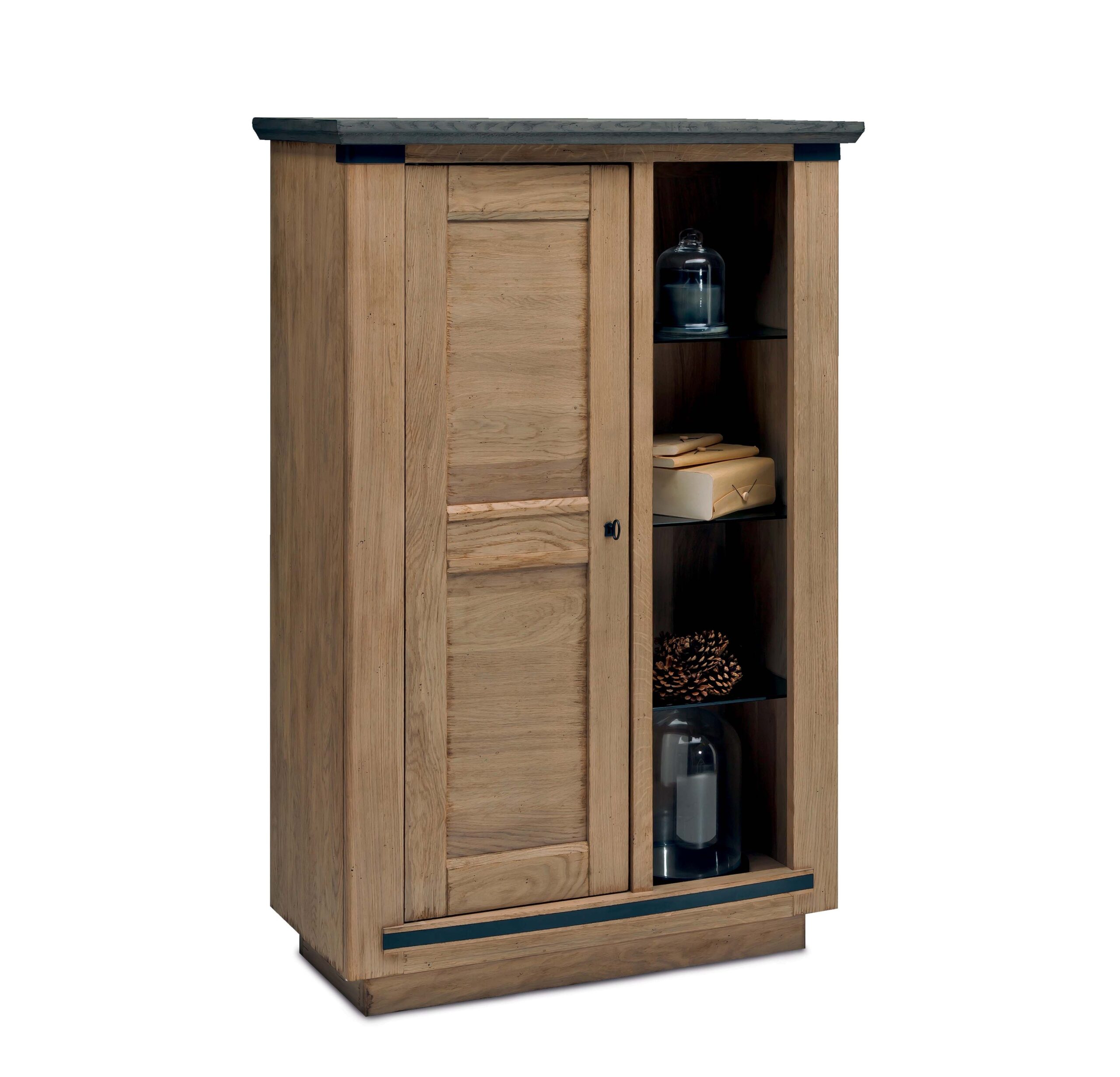 MAGELLAN – Bibliothèque 1 porte 1 grande niche (MA510) – vue 2