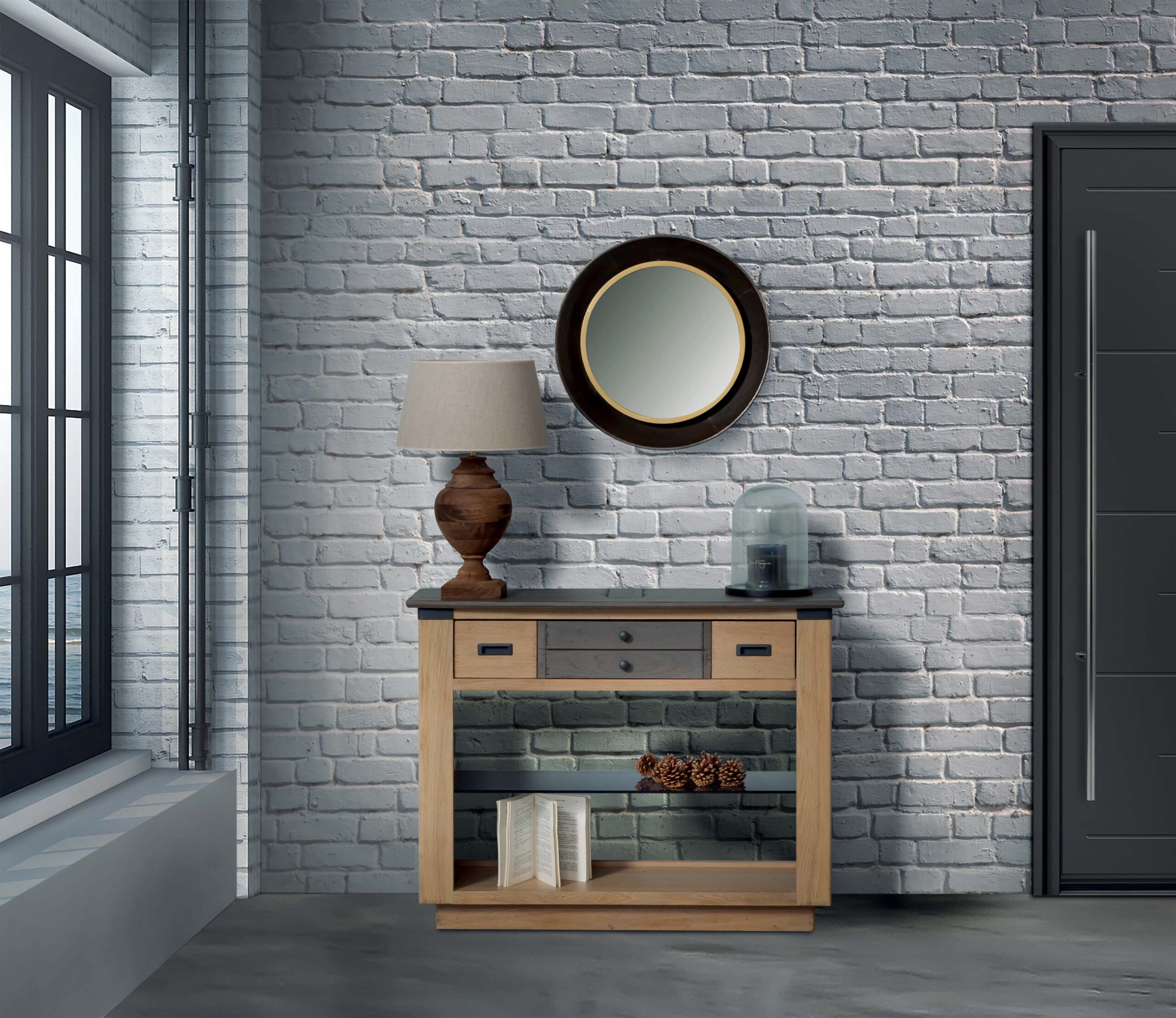 MAGELLAN – Console 1 tiroir (MA901) – vue 2