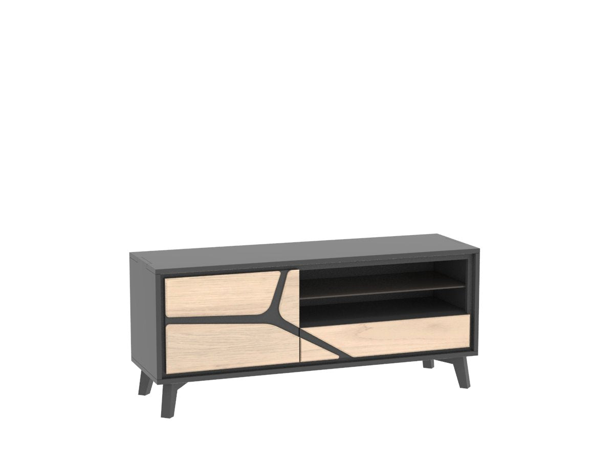 NÉO – Meuble TV 1 porte 1 tiroir 1 niche (NE811)