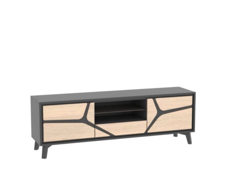 NÉO – Meuble TV 2 portes 1 tiroir 1 niche (NE821)