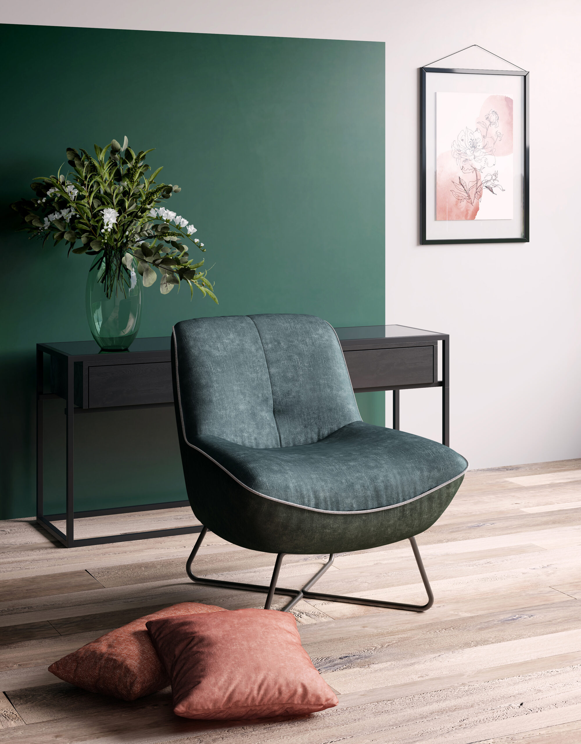 Fauteuil RICO de ROM – vue 3