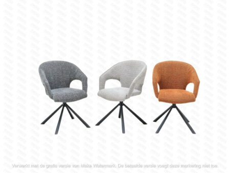 Chaise pivotante EDEN – Lievens – Meubles Leclerc Lodève
