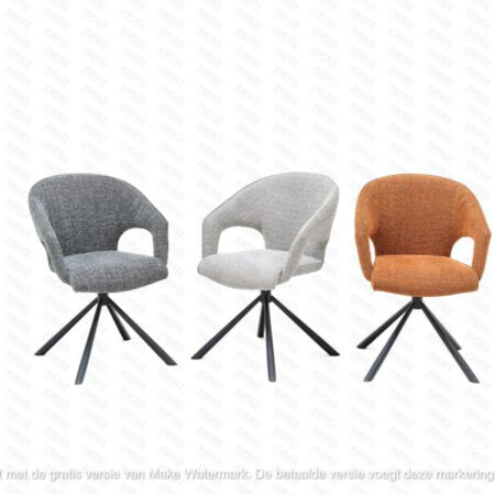 Chaise pivotante EDEN – Lievens – Meubles Leclerc Lodève