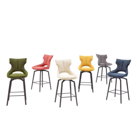 Chaise de bar pivotante CAMILLE – Lievens