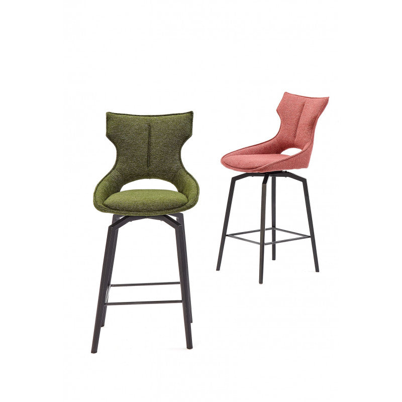Chaise de bar pivotante CAMILLE – Lievens – Meubles Leclerc Lodève