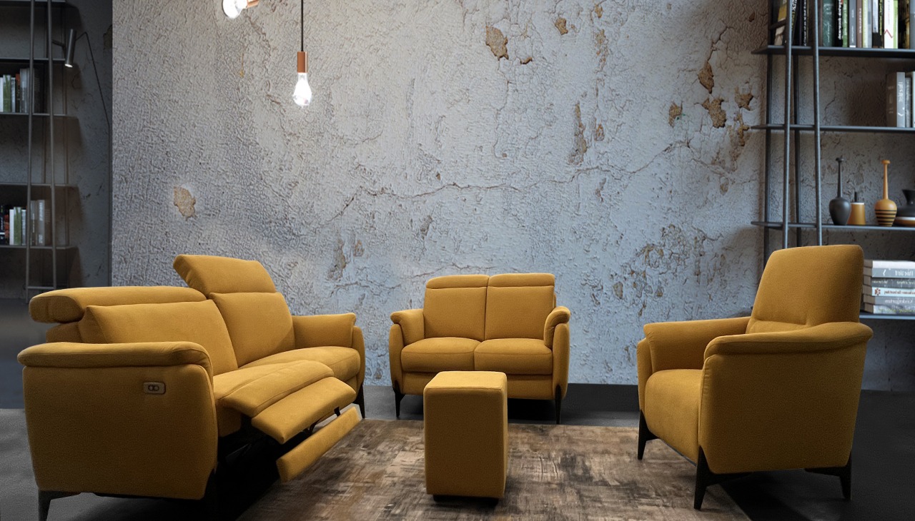 DENIS – Fauteuil relax électrique cuir – Meubles Leclerc Lodève
