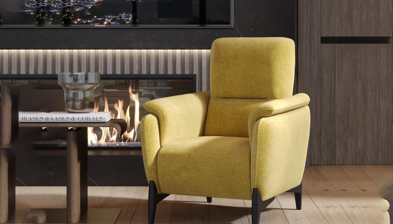 DENIS – Fauteuil relax électrique cuir – Meubles Leclerc Lodève