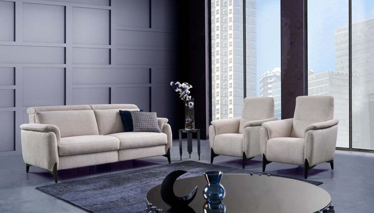DENIS – Fauteuil relax électrique cuir – Meubles Leclerc Lodève