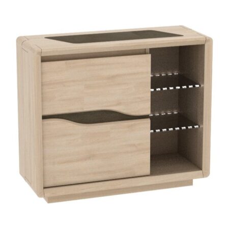 CERAM – Meuble d'entrée 1 porte 1 niche (CE910)