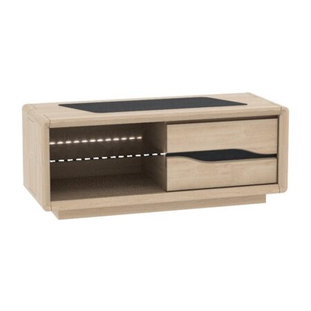 CERAM – Meuble TV 1 porte coulissante et 1 niche petit modèle (CE810PM)