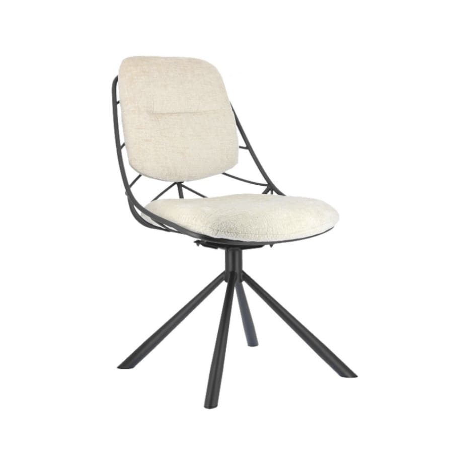 Chaise pivotante LEXI – Lievens – Meubles Leclerc Lodève