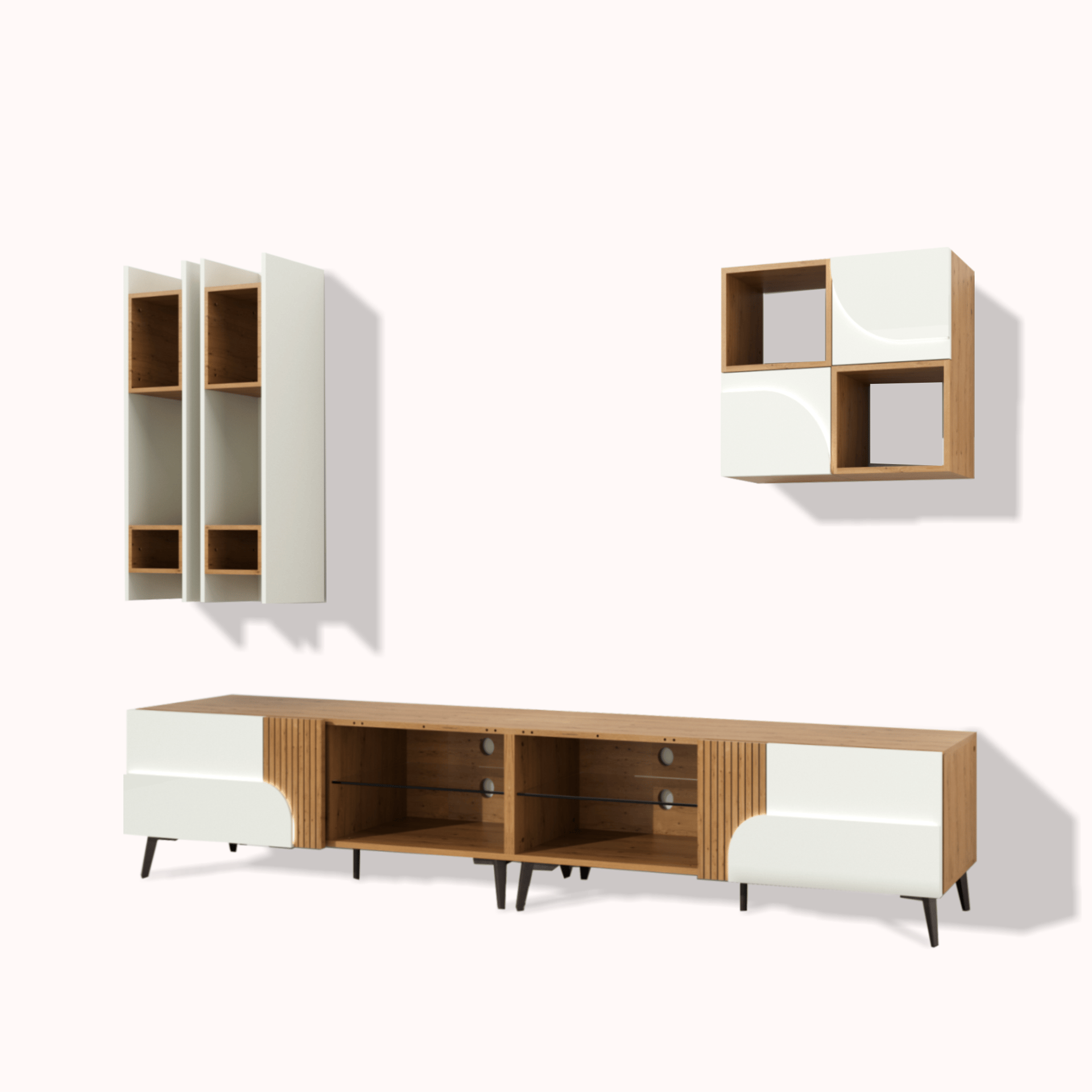 Meuble TV MARQUISE avec module F12 – Animovel – Meubles Leclerc Lodève