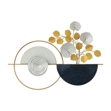 Décoration murale fleurs et disques Beaux Arts – Socadis (MD5126)