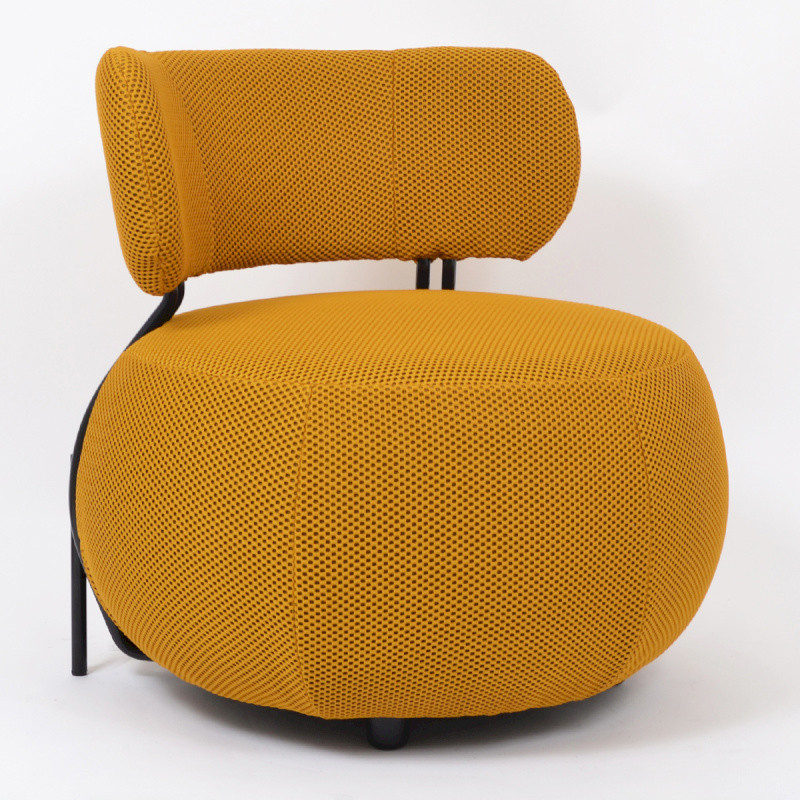 APRIL – Fauteuil rond camel – Image 2