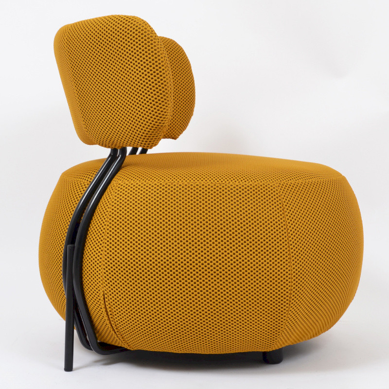 APRIL – Fauteuil rond camel – Image 3