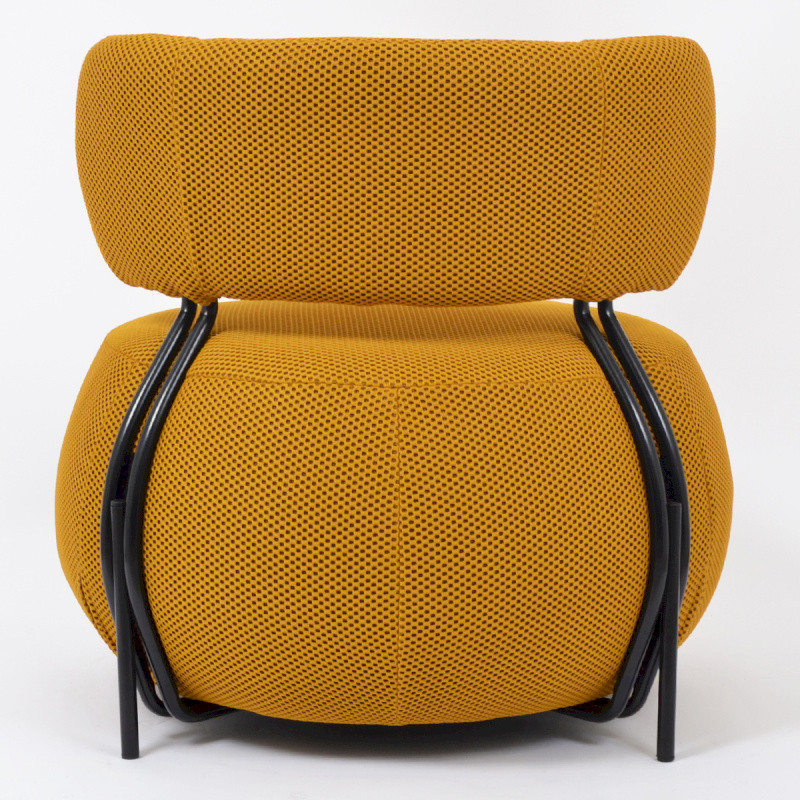 APRIL – Fauteuil rond camel – Image 4