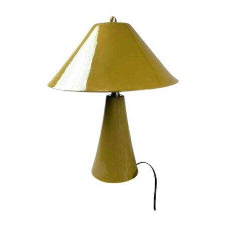 Lampe Capucine céramique vert olive – Socadis (LV2580)