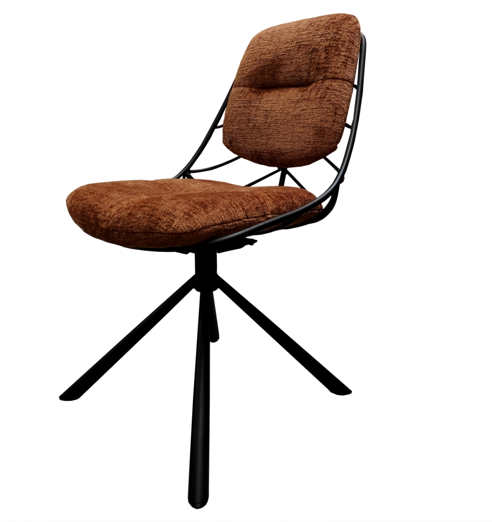Chaise pivotante LEXI – Lievens – Meubles Leclerc Lodève