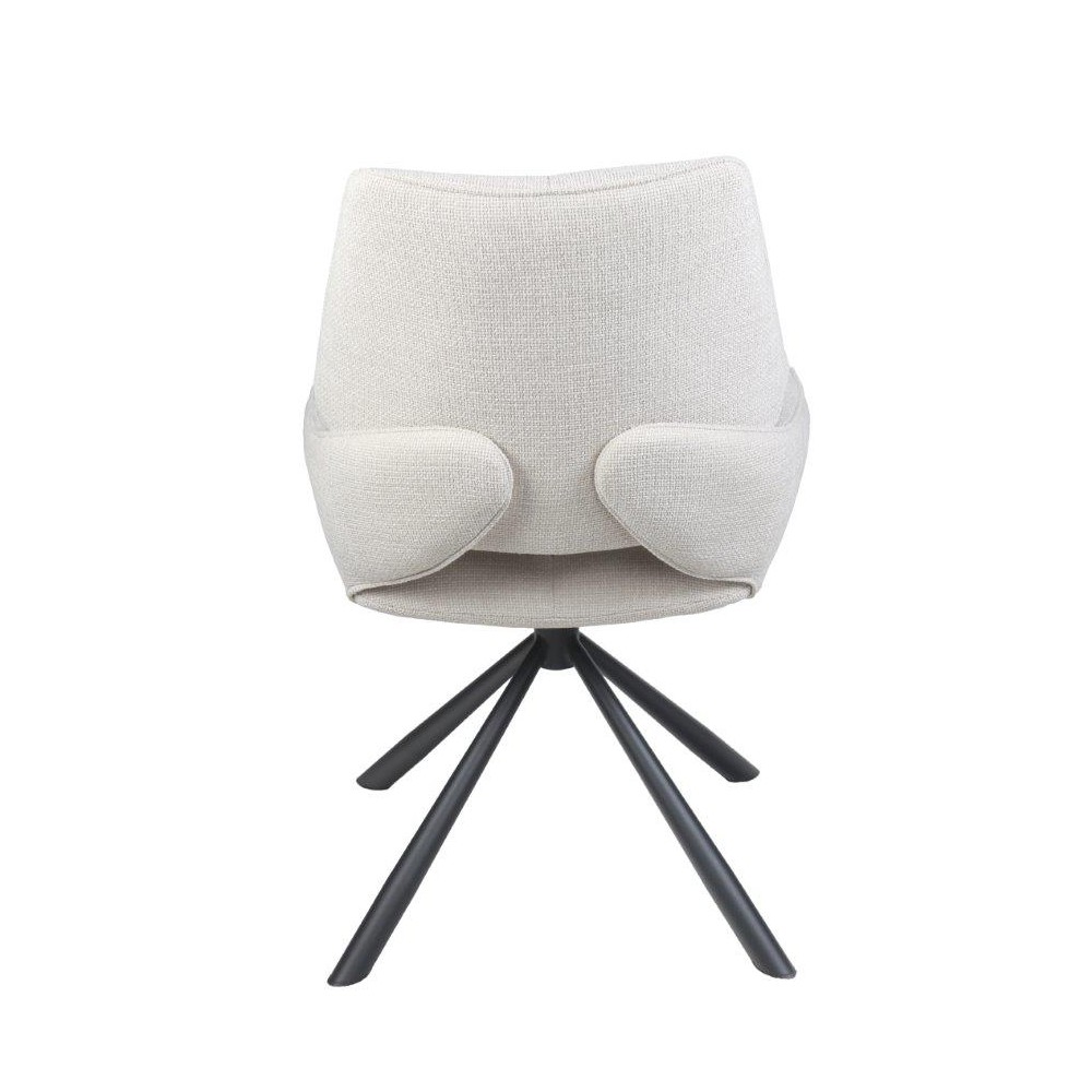 Chaise pivotante FREDO – Lievens – Meubles Leclerc Lodève