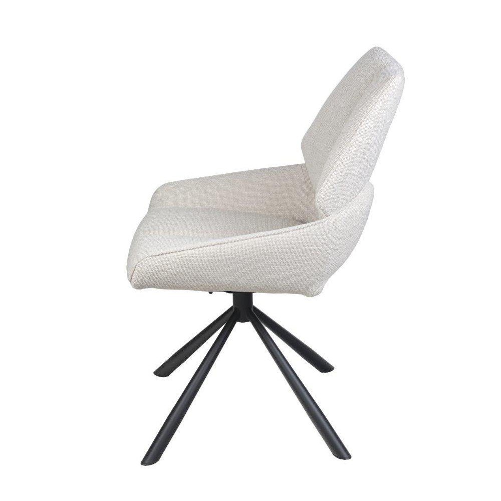 Chaise pivotante FREDO – Lievens – Meubles Leclerc Lodève