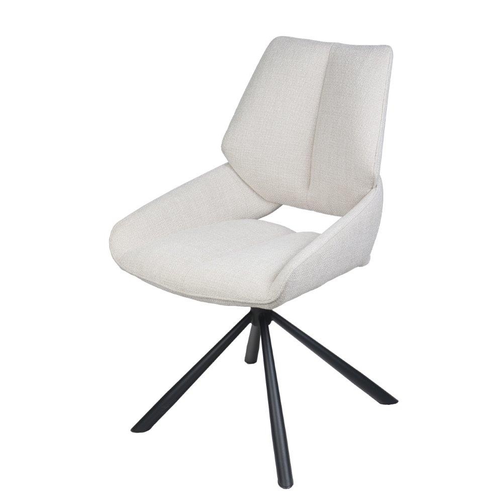 Chaise pivotante FREDO – Lievens – Meubles Leclerc Lodève