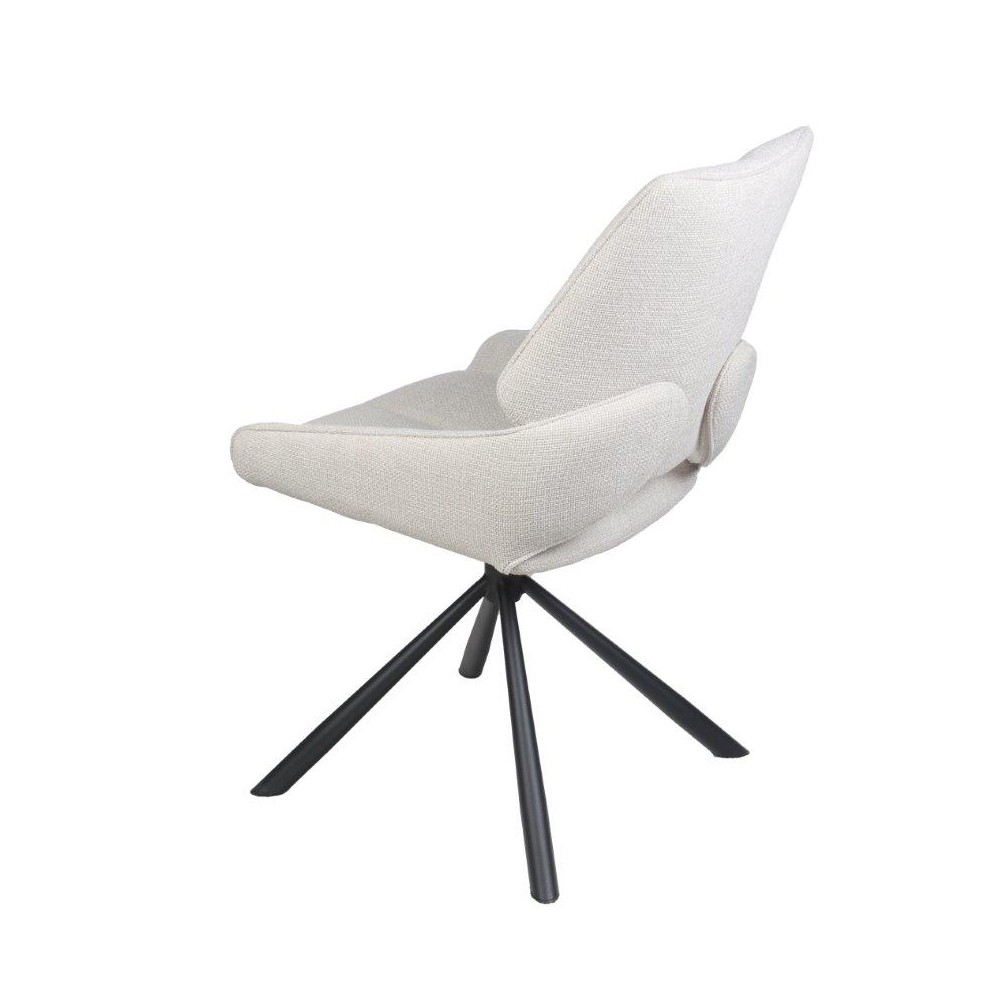 Chaise pivotante FREDO – Lievens – Meubles Leclerc Lodève