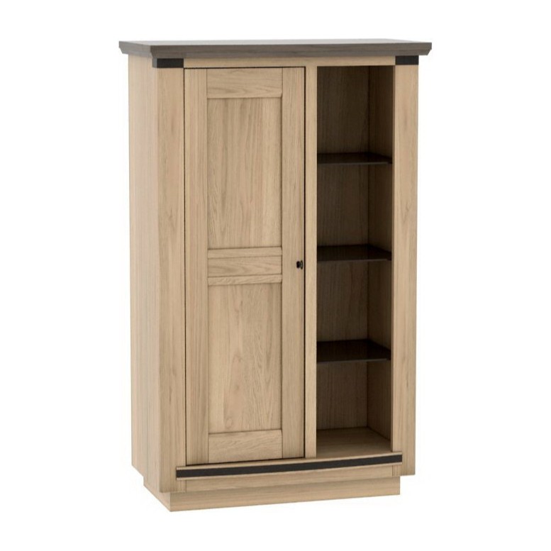 MAGELLAN – Bibliothèque 1 porte 1 grande niche (MA510)