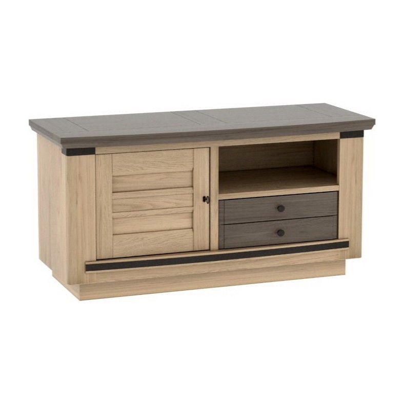 MAGELLAN – Meuble TV 1 porte 1 tiroir 1 niche (MA811)