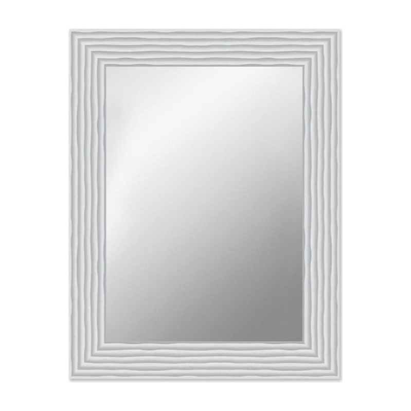Miroir encadré Malmö blanc – Cadraven