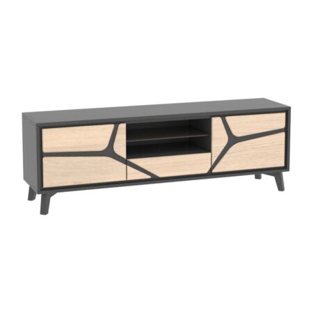 NÉO – Meuble TV 2 portes 1 tiroir 1 niche (NE821)