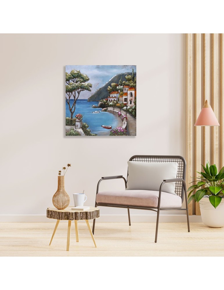 Plaque métal 3D paysage – Cadraven (15.122) – vue 2