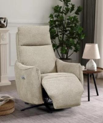 Fauteuil relax électrique pivotant PEPPO – Easy Comfort – Meubles Leclerc Lodève