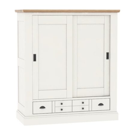 ROMANCE – Armoirette 2 portes 2 tiroirs (RO322)
