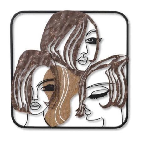 Sculpture murale visages – Cadraven (06.574)