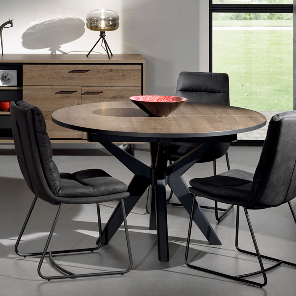 Table ovale GLOBAL à allonges – Lievens – Image 2